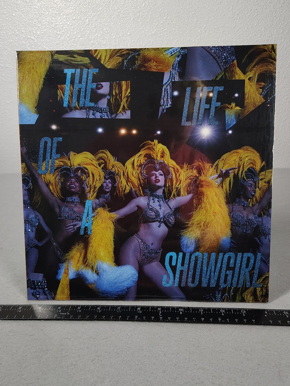 Taylor Swift - The Life Of A Showgirl - Blue Glitter Vinyl Sealed Brand New